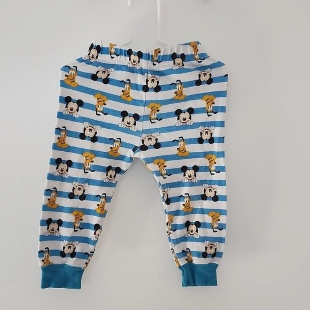 Mickey Mouse print pajama bottom size 24 months